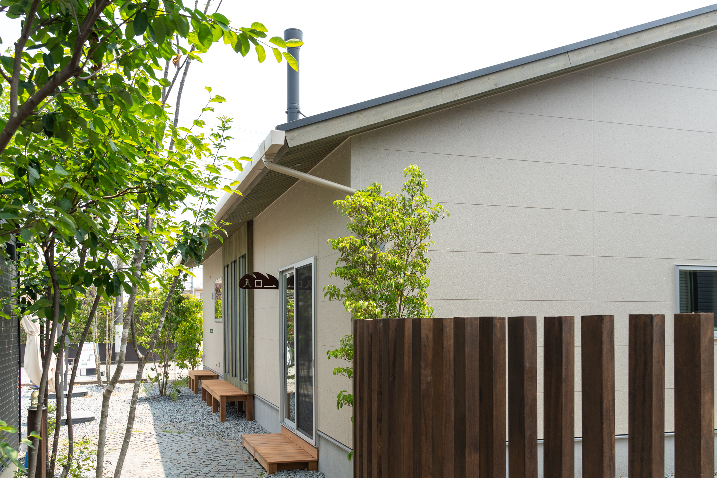 千葉市若葉区高品。新築平屋。趣味を楽しむ土間